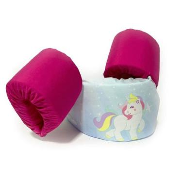 Imagem de Boia infantil de natação flutuante com braçadeira de segurança infanti