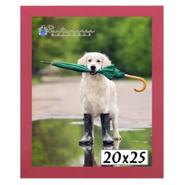 Imagem de Moldura Porta Retrato 20X25 Rosa - Santamaria Molduras