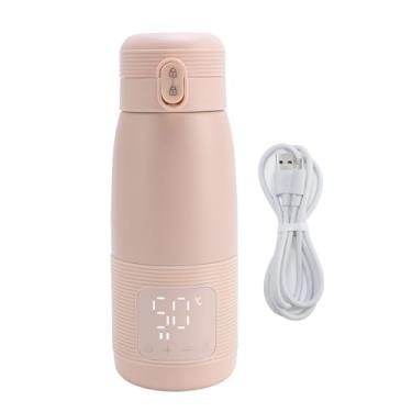 Imagem de Mais Quente de Leite Portátil Sem Fio, Aquecedor Multifuncional de Mamadeira Com Aquecimento Rápido, 4400mAh USB Constant Temperation Constant Temperation Mames Mais Quente