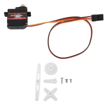 Imagem de Servo Digital 8G, Resposta Rápida 8G RC Servo Com Controle Preciso Ideal para Helicópteros KT, Planadores, Pequenos Robôs, Mini Carros, Mini Barcos
