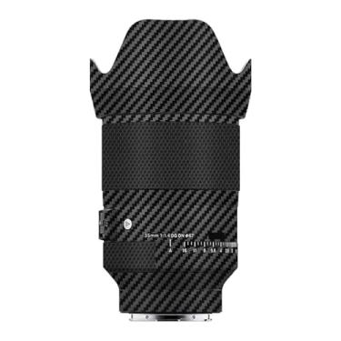 Imagem de Skin Lens Acessórios para Câmeras Vinil Wrap Body Película Protetora Adesivo para Sigma Art 35 mm F1.4 DG DN (Novo) Adequado para Sony E/L Mount Camera Protector Decalques 1:1.4 35 1.4 (Fibra de
