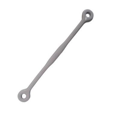 Imagem de Antivibrador Silicone p/Raquete Tênis/Squash tipo Cobrinha - DT, Cinza