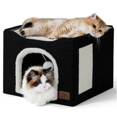 Imagem de Casa para Gatos Bedsure com Almofada para Arranhar
