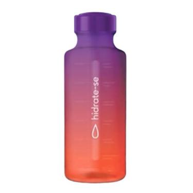 Imagem de Garrafinha Squeeze Academia Hidrate-se 500ml Garrafa de Água Escola Vi