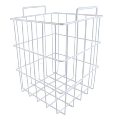 Imagem de Cestas de arame para freezer GRCFUMO, cesta para organização de congelamento, caixa organizadora para freezer, cesta de arame para lavanderia para cozinha, geladeira e alimentos (height 315mm)
