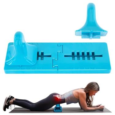 Imagem de Thrival Bullseye - Psoas totalmente ajustável, ferramenta de liberação muscular flexora das costas e quadril para tecidos profundos, massagem de ponto de gatilho (azul) – Feito nos EUA