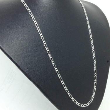Imagem de Corrente Cordão Italiano 1x1 Em Prata 925 60cm 3mm Masculino - Michest