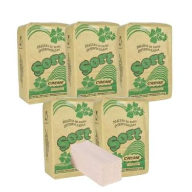 Imagem de Fardo Toalha Interfolhada Sort Creme 20x21 5000 Unidades