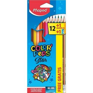 Imagem de Lápis de Cor 12 Color Peps 183212ZV-Maped