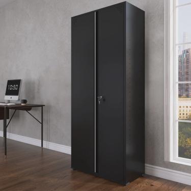 Imagem de Armário 2 Portas Aço 4 Prateleiras AP409SL