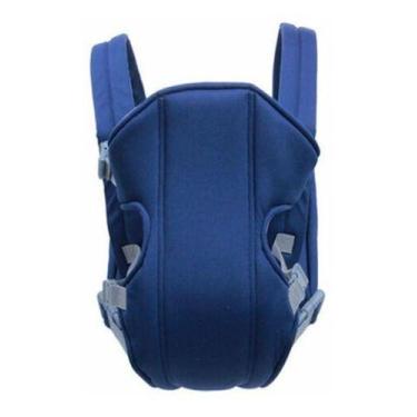 Imagem de Canguru Sling Bolsa Bebe Carregador Mochila - SHM, Azul-marinho