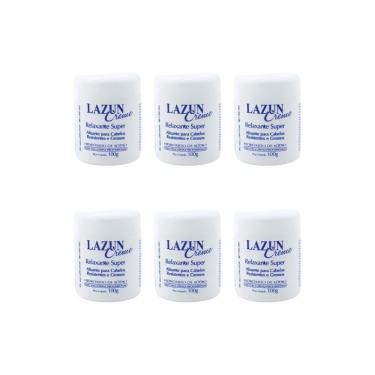 Imagem de Alisante Lazun 100G Azul-Super-Kit C/6Un