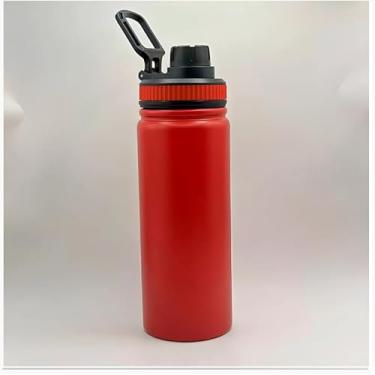 Imagem de Garrafa Térmica Inoxidável Basic 1 Litro Academia Hidratação (Salmão)