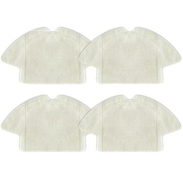 Imagem de HUAYUWA Kit de acessórios para aspirador de pó compatível com Rowenta X-plorer Series 75 RG7687, peças de reposição para aspirador de pó robô (não para X-plorer 75S/S75) (4 panos de limpeza de panos