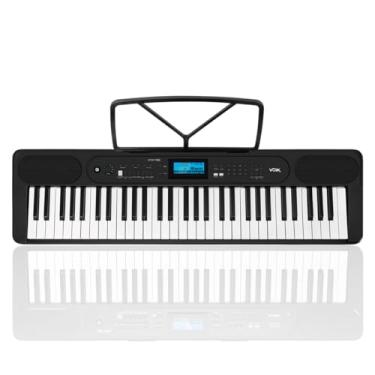 Imagem de Teclado Musical Eletrônico 61 Teclas Sensitivas Voik VTX-730