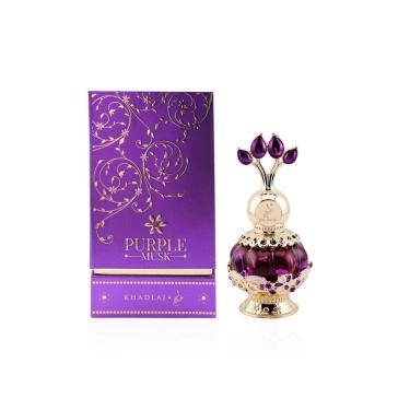 Imagem de Perfume Khadlaj Purple Musk Concentrado de Óleo Concentrado 20mL para Mulheres
