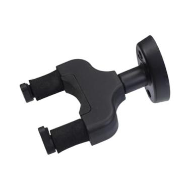 Imagem de menolana Guitarra de parede de parede guitarra de guitarra robusta braços grossos preto fácil de instalar suporte para guitarra acústica/elétrica, bandolim