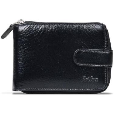 Imagem de Carteira Couro Masculina Artlux com Ponteira 061, Preto