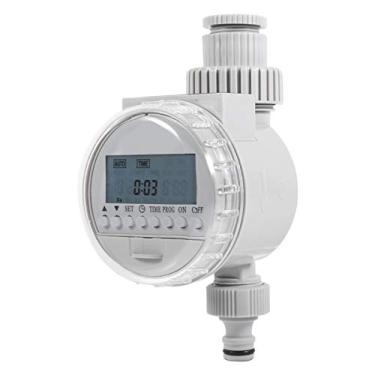 Imagem de 1PC Solar Power Home Garden Garden Auto Economia de água Controlador de Irrigação Timer de Rega Digital LCD