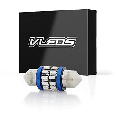 Imagem de VLEDS 1 peça 90 lm 32 mm 3175 DE3175 6428 360° de longa duração 24 lâmpadas LED FestoonVLEDS azul 3175_24_B_1