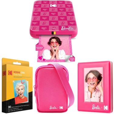 Imagem de Impressora fotográfica KODAK x Barbie Step Slim Wireless + Estojo + Álbum