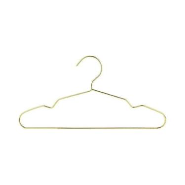 Imagem de Cabides de Metal Dourado para Bebê e Pet - Rack de Secagem com Fio For