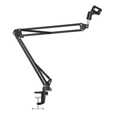 Imagem de Braço Ajustável P/ Microfone Fifine A8 Mesa Profissional - Waver, Pret