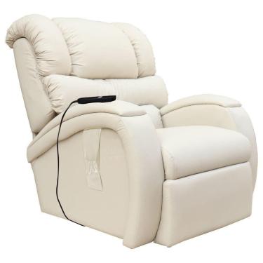 Imagem de Poltrona Do Papai Reclinável Elétrica Com Controle Biorne F05 Corano Bege - Lyam Decor