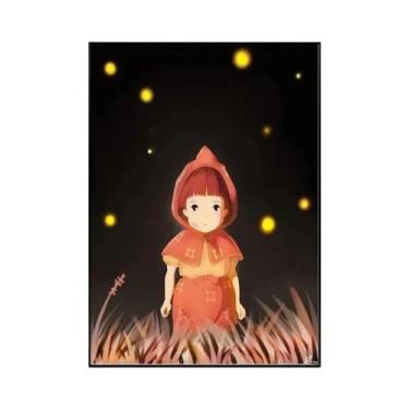 Imagem de Miyazaki Ghibli Anime Grave of the Fireflies Canvas Wall Art Poster Im