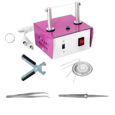 Imagem de Kit Máquina de Cortar Fita com Alicate, Argola e Pinça de Pressão Artmaq - K12