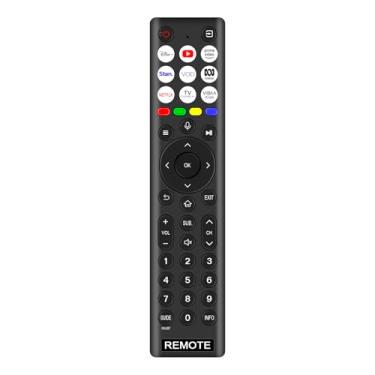 Imagem de PERFASCIN ERF2R38 Controle remoto de voz substituído adequado para Smart TV Hisense 55A7KAU 85A7KAU 43A7KAU 50A7KAU