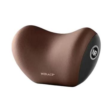 Imagem de Almofada De Pescoço De Espuma Viscoelástica Para Carro, Suporte Lombar