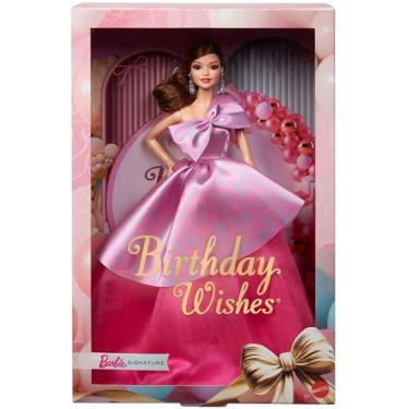 Imagem de Boneca Barbie Collector Birthday Wishes Mattel JBJ07