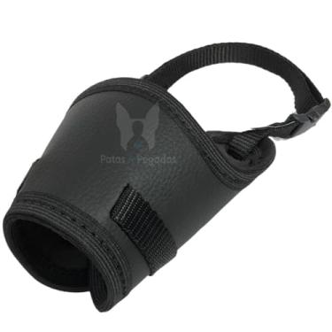 Imagem de Focinheira para cachorro com regulagem confortavel (PRETO,P)