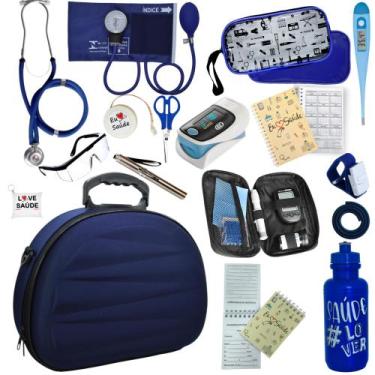 Imagem de Kit Enfermagem Super Luxo Maleta Exclusiva Completo - PA MED/ PREMIUM/