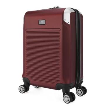 Imagem de Mala de bordo 10kg Anac viagem P rodinha 360° antifurto TSA (Vinho)