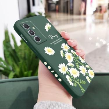 Imagem de Capa de celular Daisys para Samsung Galaxy A55 A35 A25 A15 A05 A05S A54 A34 A24 A14 A04 A04S A04E 4G 5G, verde escuro, para A55 5G