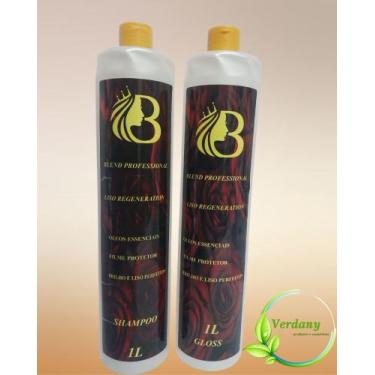 Imagem de Kit de Escova Progressiva Blend Lisoregeneration + Shampoo - Verdany C