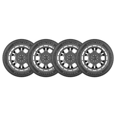 Imagem de Kit 4 Pneus Wrangler Fortitude Ht 205 60R16 92H SL HT Goodyear