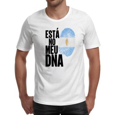 Imagem de Camiseta Unissex Esta no meu DNA Argentina - Alearts, G