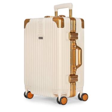 Imagem de Mala de Viagem Media 23 kg ABS Policarbonato Toronto Maloa Bege