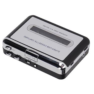 Imagem de Pissente Fita para MP3 Converter, USB Cassette Player 3,5mm Aux Fita Portátil para Conversor Digital Com CD de Software para Laptop PC