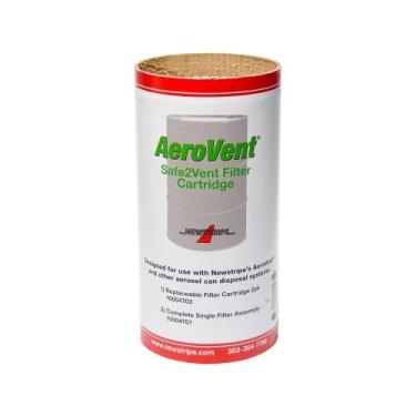 Imagem de Cartucho de filtro de reposição Newstripe AeroVent Safe2Vent