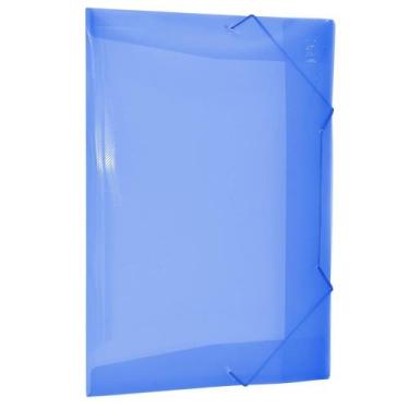 Imagem de Pasta Aba Elástica Line Sem Lombo 332 x 232mm DAC, Azul