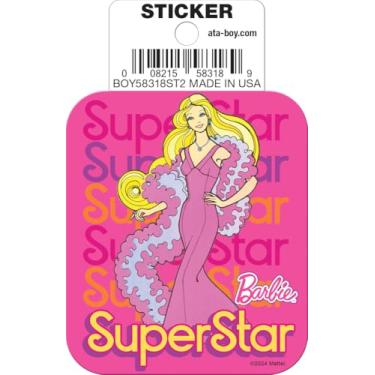 Imagem de Ata-Boy Barbie Superstar Die Cut Adesivo de 7,6 cm