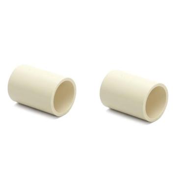Imagem de Kit 2 Luva Aquatherm Conexão 22mm CPVC Instalação Rápida com Solda a F