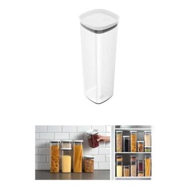 Imagem de Organizador Pote Hermético Block 2L Transparente Ou