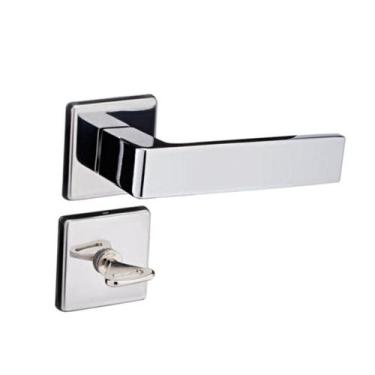 Imagem de Fechadura Pado Concept 419 Banheiro Cromada 40Mm Quadrada Cr