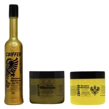 Imagem de Kit Blindagem Coiffer 3 passos