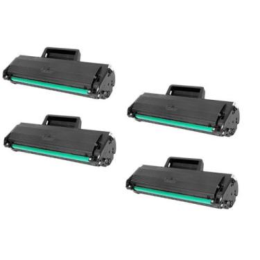 Imagem de KIT 4x Toners Compatíveis MLT-D104S D104S Novos  ML1665 ML1660 ML1860 